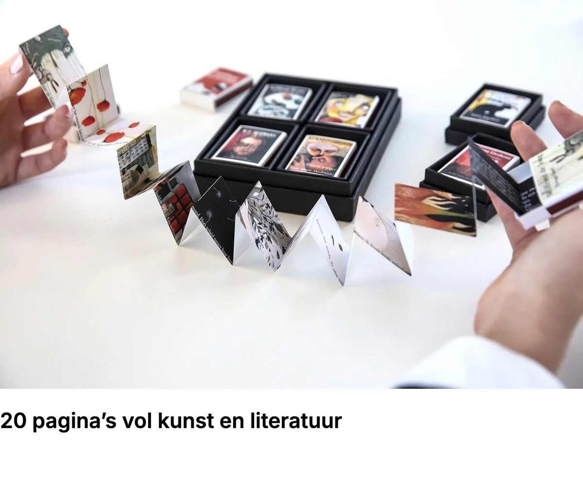 Ronald Giphart – De Blinde Reiziger: 20 pagina’s vol kunst en literatuur, MatchBoox