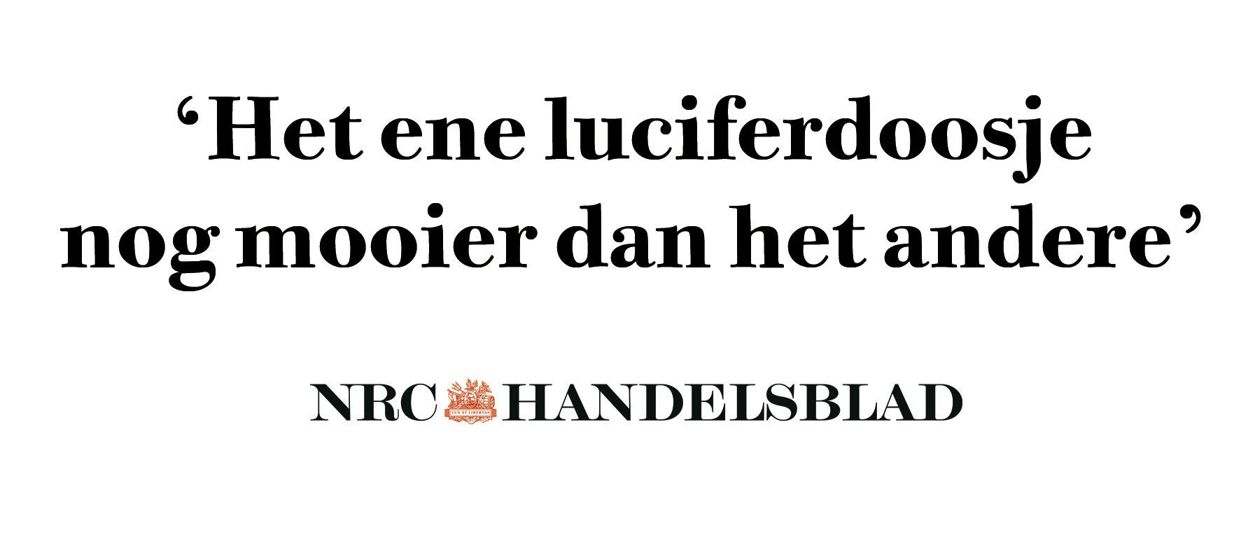 Persquote over MatchBoox naar aanleiding van NRC Handelsblad