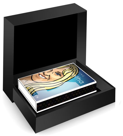 Geschenkdoos met miniatuurboekje Agnetha Fältskog – ABBA – MatchBoox