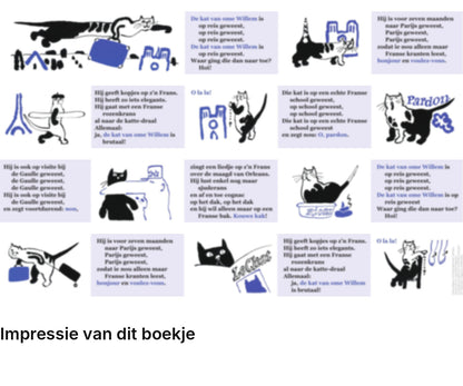 Impressie pagina’s miniatuurboekje Annie M.G. Schmidt – De kat van ome Willem – MatchBoox