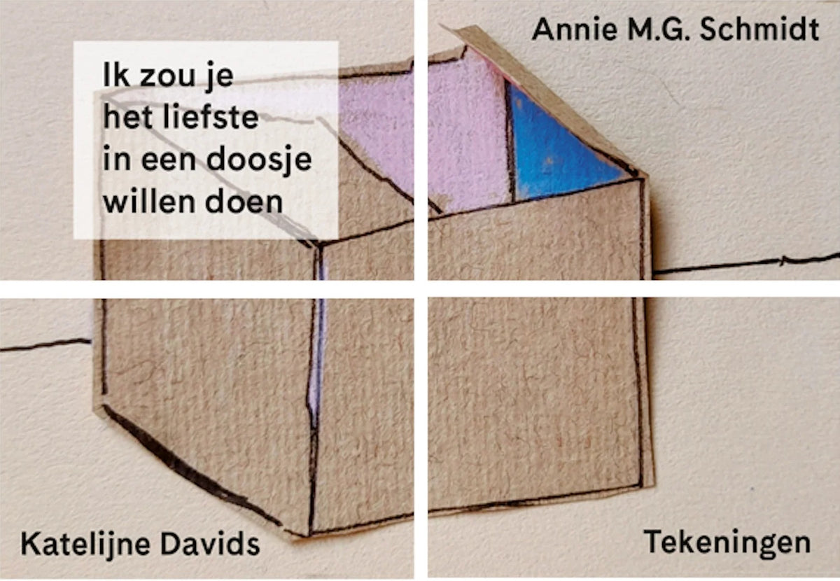 Cover serie miniatuurboekjes Annie M.G. Schmidt - Ik zou je het liefste in een doosje willen doen – MatchBoox