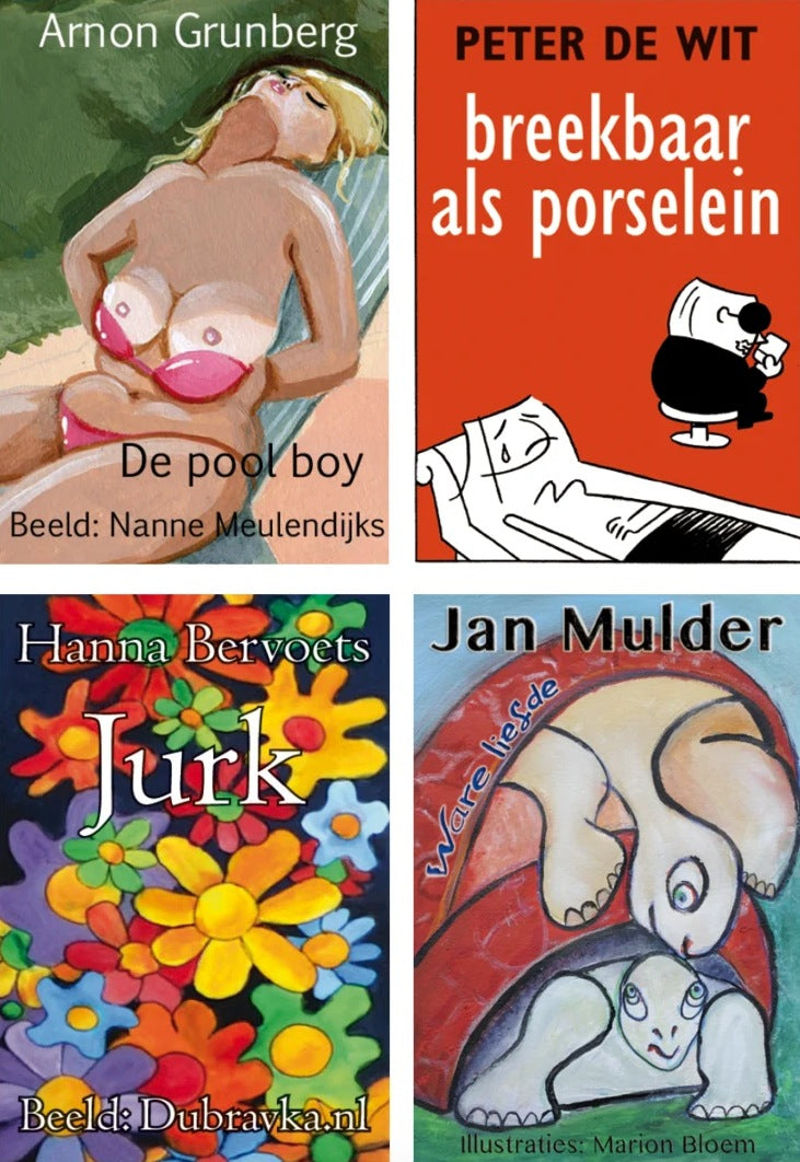 Cover serie miniatuurboekjes Volkskrant Serie 2 – MatchBoox