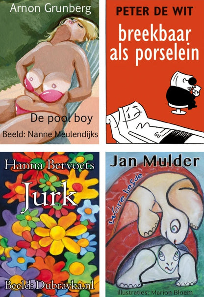 Cover serie miniatuurboekjes Volkskrant Serie 2 – MatchBoox