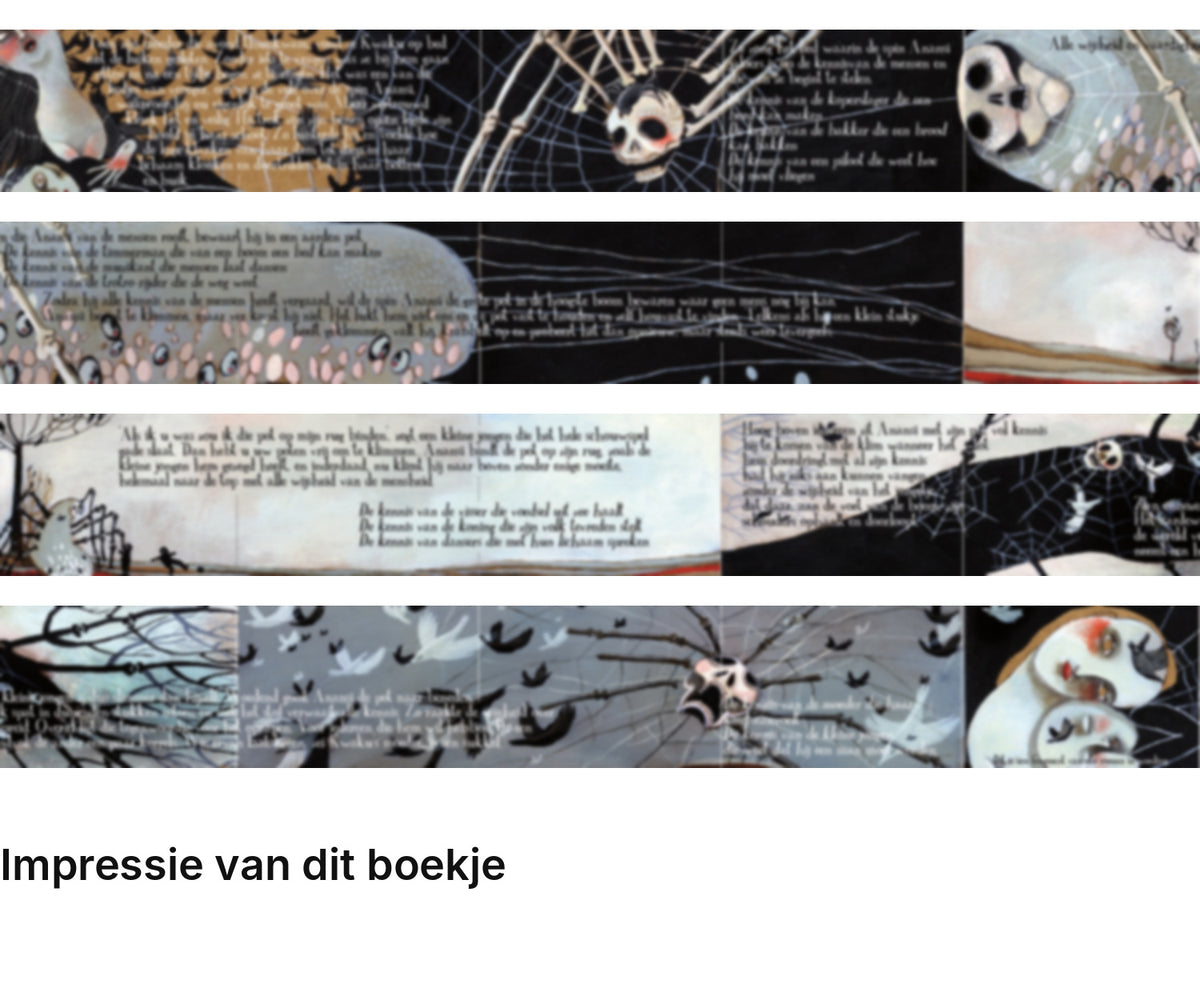 Impressie pagina’s miniatuurboekje Arthur Japin – Het lied van de moeder – MatchBoox