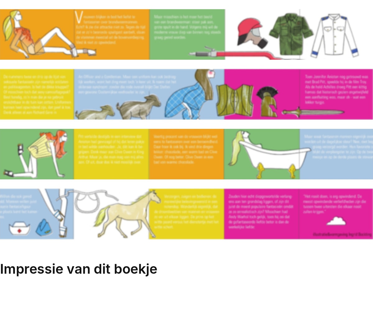 Impressie pagina’s miniatuurboekje Daphne Deckers – Fantasieën – MatchBoox