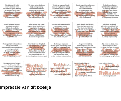 Impressie pagina’s miniatuurboekje Drs. P – Dodenrit – MatchBoox