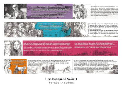 Elisa Pesapane Serie 1: impressie van de uitgevouwen pagina’s | MatchBoox