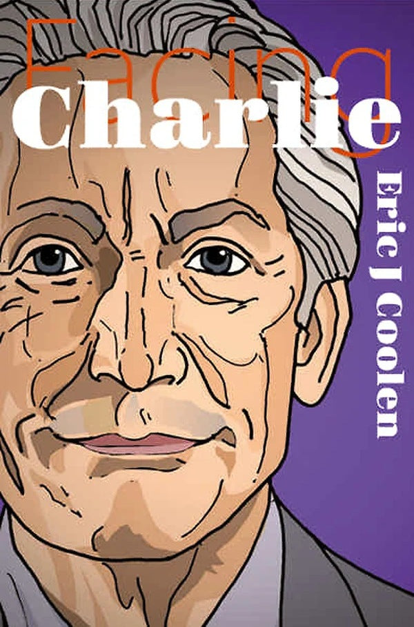 Cover miniatuurboekje Eric J. Coolen portretten – Charlie Watts – The Rolling Stones – MatchBoox