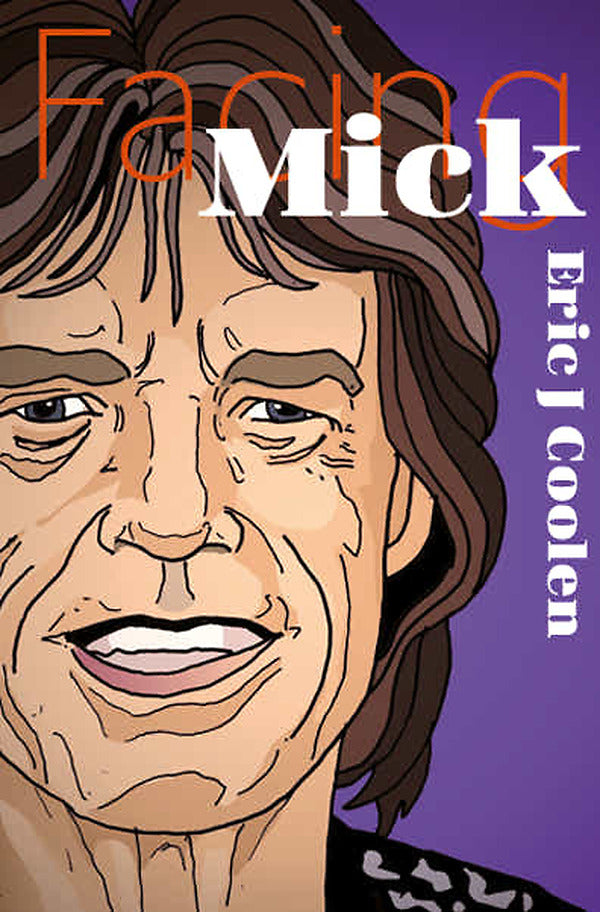 Cover miniatuurboekje Eric J. Coolen portretten – Mick Jagger – The Rolling Stones – MatchBoox