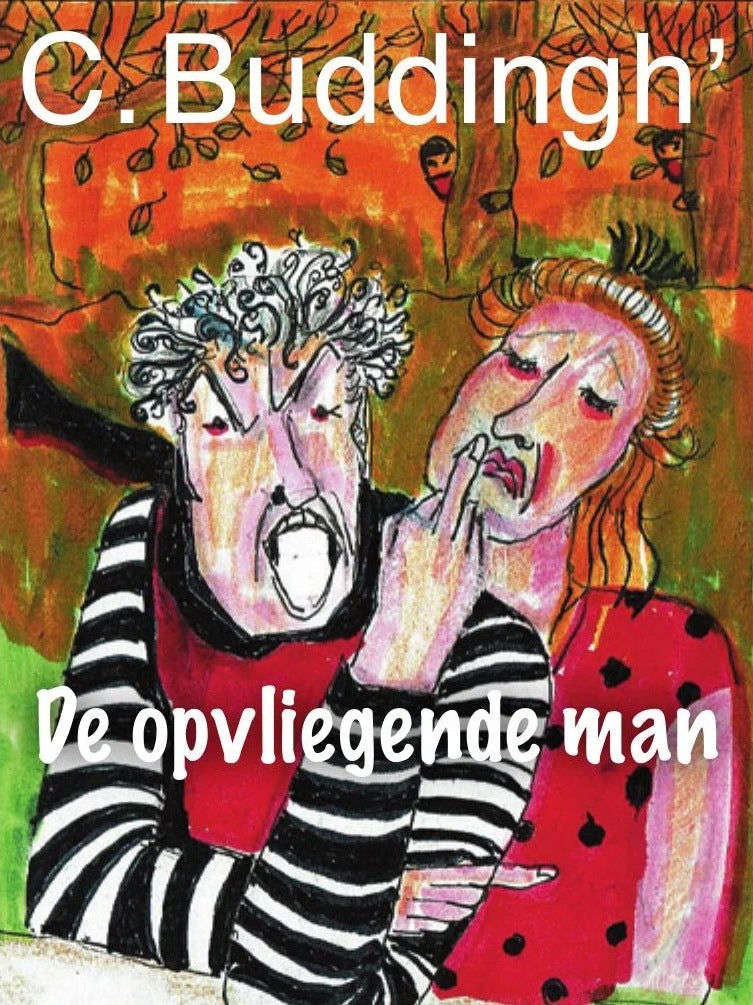 Cover miniatuurboekje Henny van Daalen illustraties – De opvliegende man – MatchBoox