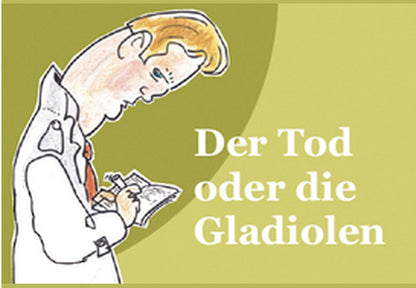 Huug Schipper vormgeving – Der Tod oder die Gladiolen, cover – MatchBoox Mini boekjes