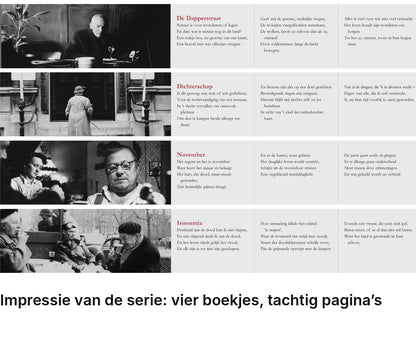 Impressie pagina’s serie miniatuurboekjes J.C. Bloem Serie – MatchBoox