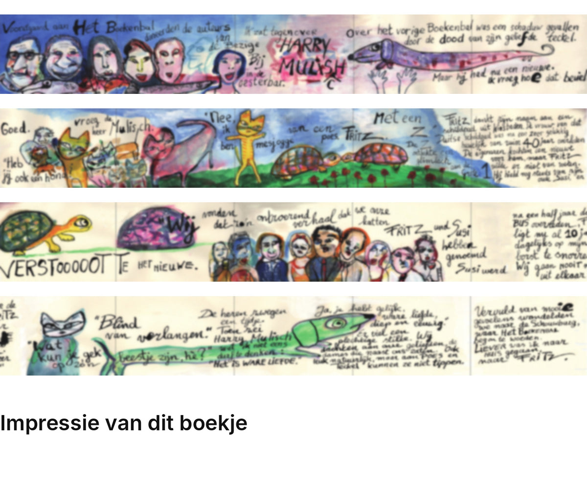 Impressie pagina’s miniatuurboekje Jan Mulder – Ware liefde – MatchBoox