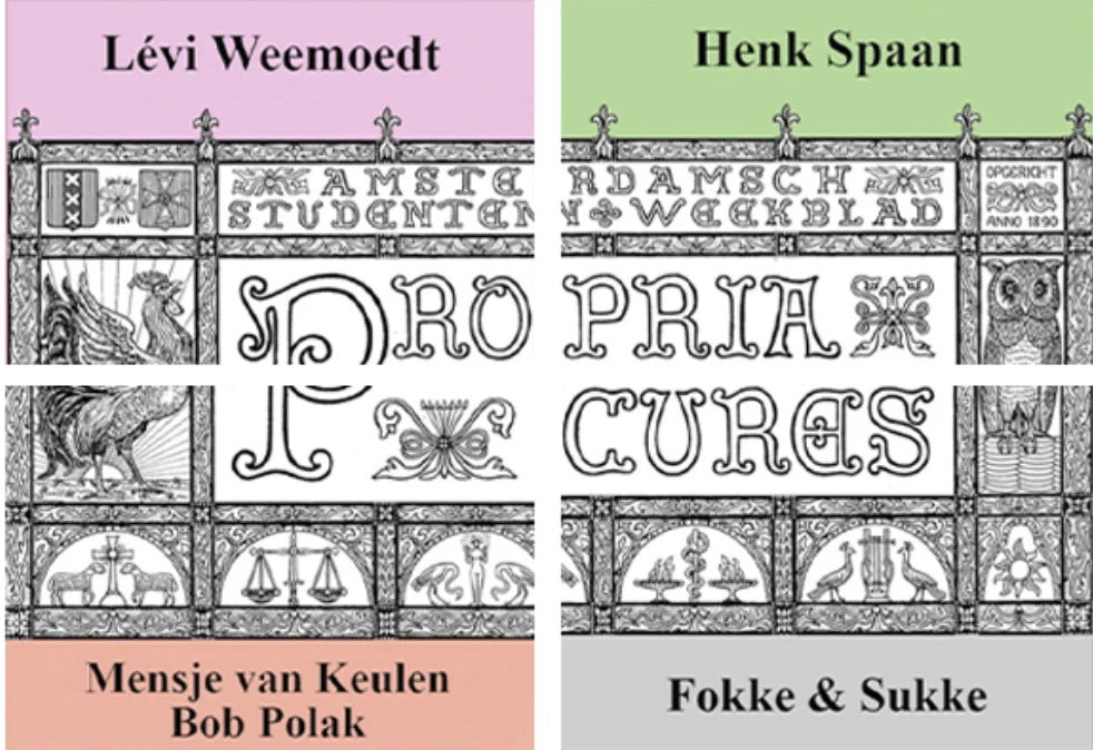 Cover serie miniatuurboekjes Propria Cures Serie – MatchBoox