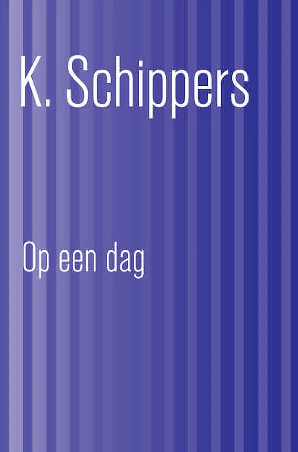 Cover miniatuurboekje K. Schippers – Op een dag – MatchBoox