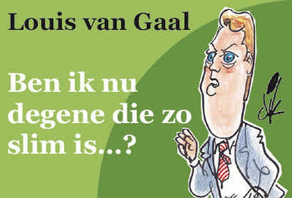 Cover miniatuurboekje Louis van Gaal – Ben ik nu degene die zo slim is – MatchBoox