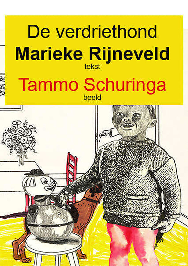 Marieke Lucas Rijneveld – De verdriethond, cover – MatchBoox Mini boekjes
