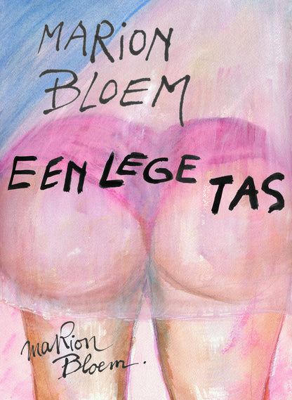 Cover miniatuurboekje Marion Bloem illustraties – Een lege tas – MatchBoox