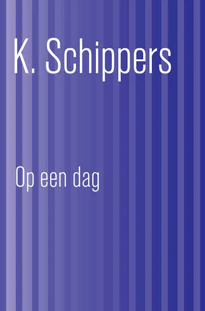 Cover miniatuurboekje Marten Jongema vormgeving – Op een dag – MatchBoox