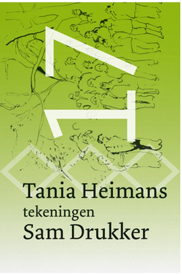 Cover van 17 van Tania Heimans, met tekeningen van Sam Drukker, een uitvouwbaar miniatuurboek van MatchBoox. – MatchBoox productafbeelding