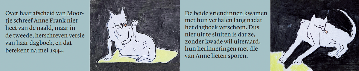 Inkijkpagina uit Anne Frank Serie, met tekst en originele illustraties (3) – MatchBoox productafbeelding 6