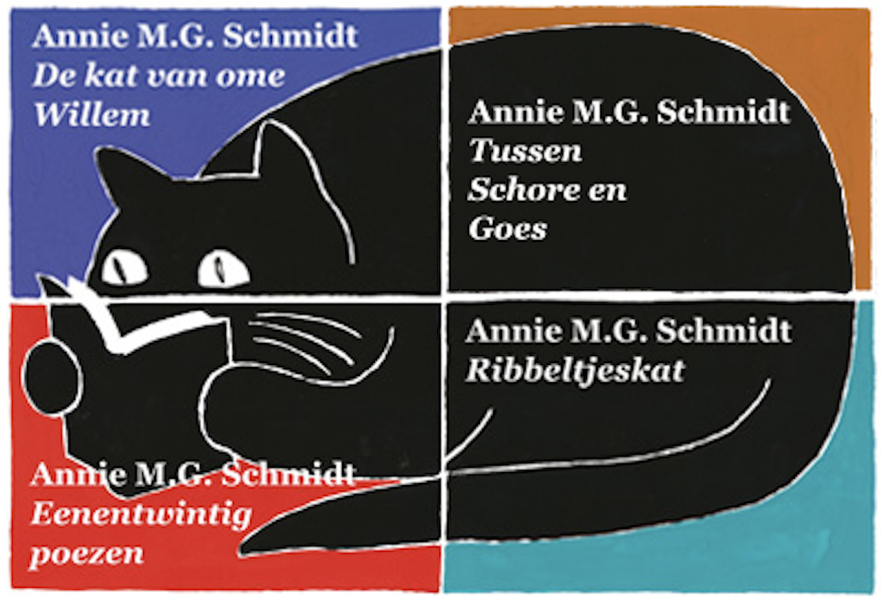 Overzicht van Annie M.G. Schmidt Serie met MatchBoox-miniatuurboeken – MatchBoox productafbeelding