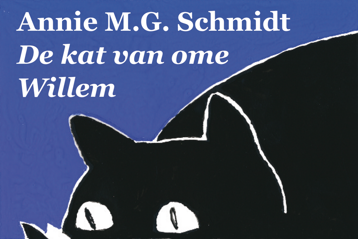 Omslag van Annie M.G. Schmidt – De kat van ome Willem, handgemaakt MatchBoox-miniatuurboek – MatchBoox productafbeelding