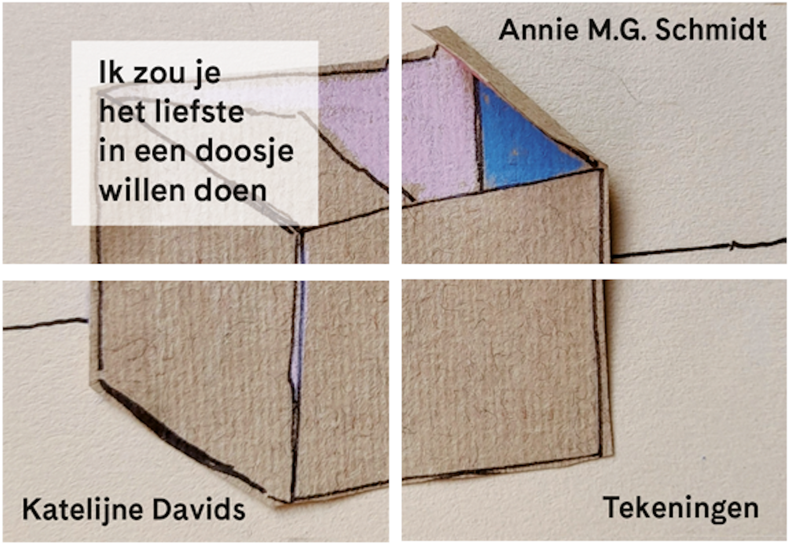 Overzicht van Annie M.G. Schmidt - Ik zou je het liefste in een doosje willen doen met MatchBoox-miniatuurboeken – MatchBoox productafbeelding 1
