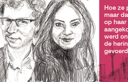Inkijkpagina uit Arnon Grunberg – Tara, met tekst en originele illustraties