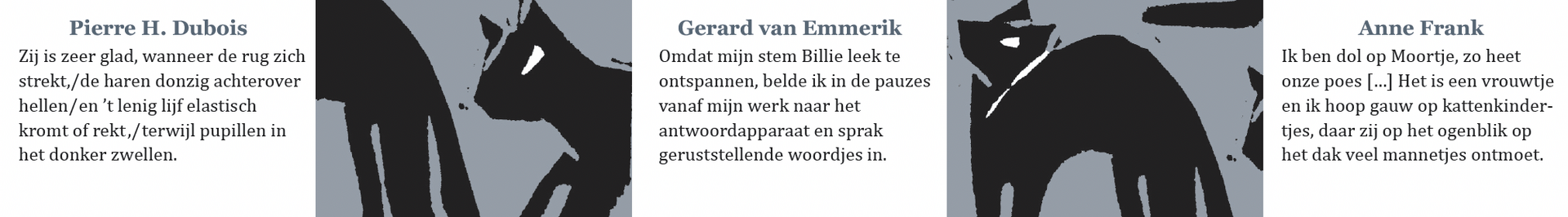 Inkijkpagina uit Bekende schrijvers over katten Serie 1, met tekst en originele illustraties (3) – MatchBoox productafbeelding 6