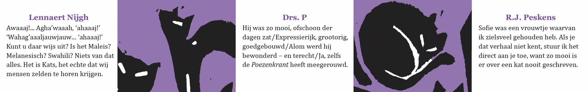 Inkijkpagina uit Bekende schrijvers over katten Serie 2, met tekst en originele illustraties (2) – MatchBoox productafbeelding 4