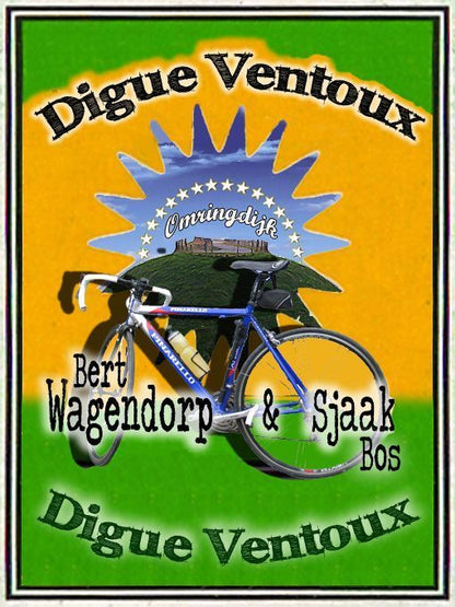 Omslag van Bert Wagendorp – Digue Ventoux, handgemaakt MatchBoox-miniatuurboek