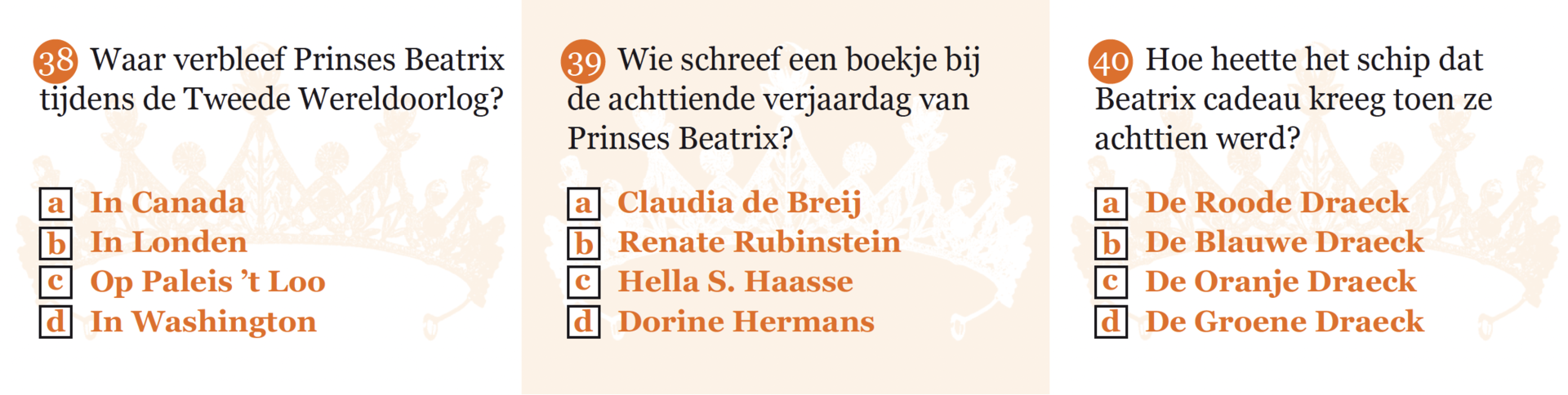 Inkijkpagina uit Lang Leve Ons Oranjehuis Serie, met tekst en originele illustraties (2) – MatchBoox productafbeelding 4
