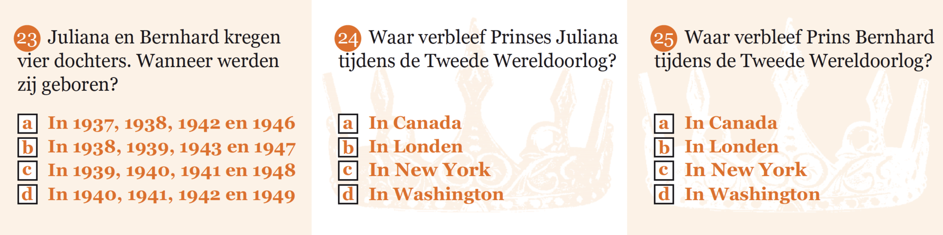 Inkijkpagina uit Lang Leve Ons Oranjehuis Serie, met tekst en originele illustraties (4) – MatchBoox productafbeelding 6