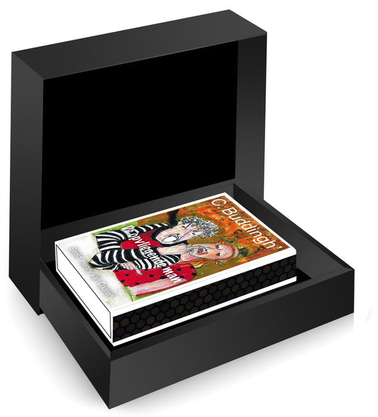 C. Buddingh' – De opvliegende man in de luxe MatchBoox-geschenkdoos – MatchBoox miniatuurboek