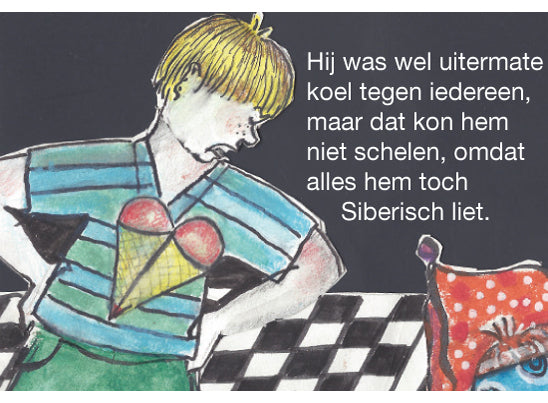 Inkijkpagina uit C. Buddingh' – Het jongetje met het hart van ijs, met tekst en originele illustraties (2) – MatchBoox productafbeelding 5