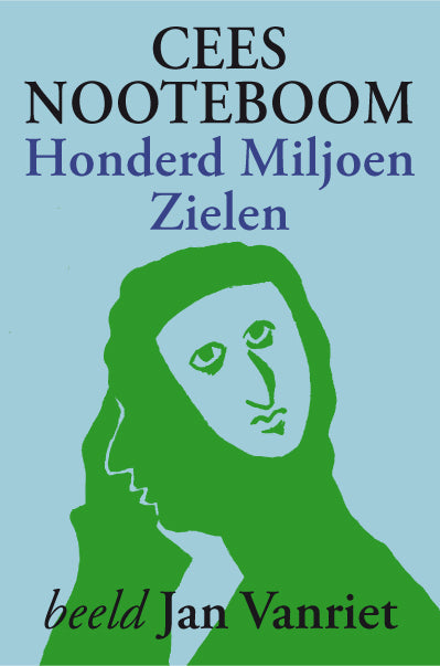 Omslag van Cees Nooteboom – Honderd Miljoen Zielen, handgemaakt MatchBoox-miniatuurboek – MatchBoox productafbeelding