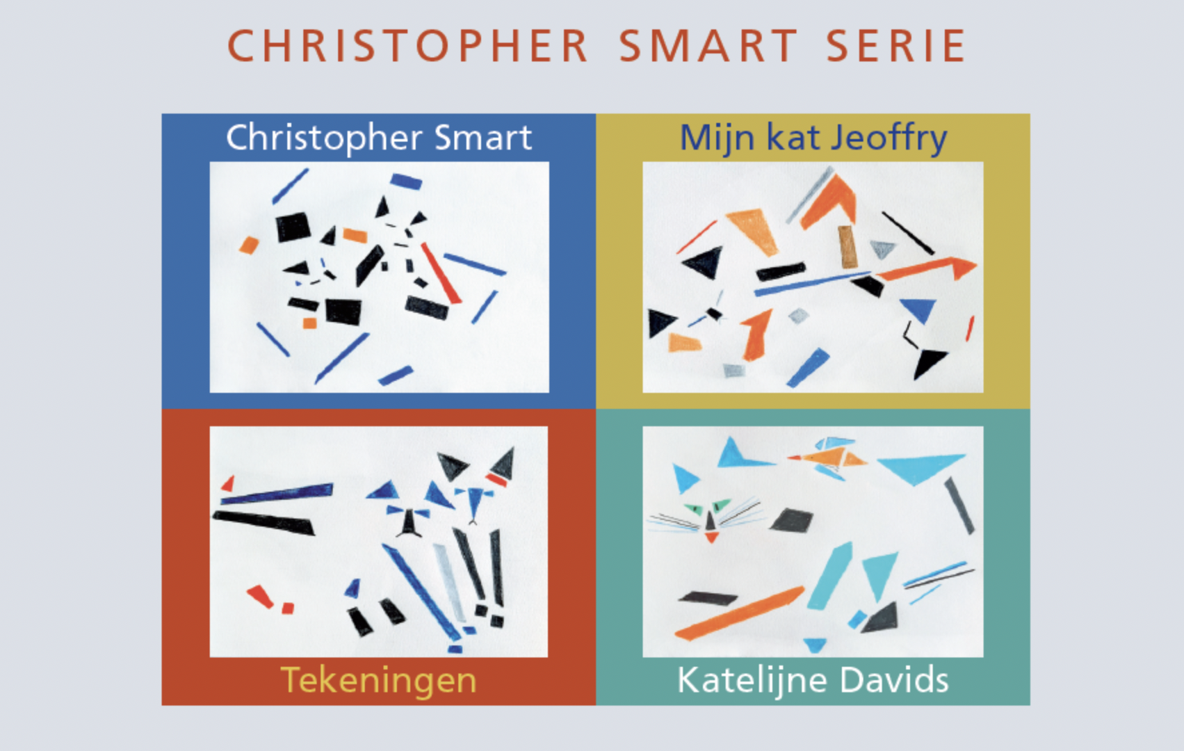 Overzicht van Christopher Smart – Smarts Katten Serie met MatchBoox-miniatuurboeken – MatchBoox productafbeelding 1