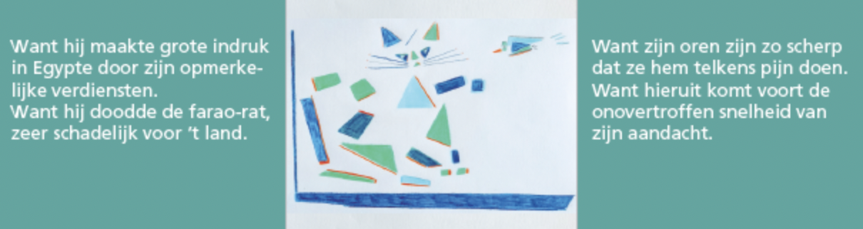 Inkijkpagina uit Christopher Smart – Smarts Katten Serie, met tekst en originele illustraties (4) – MatchBoox productafbeelding 6