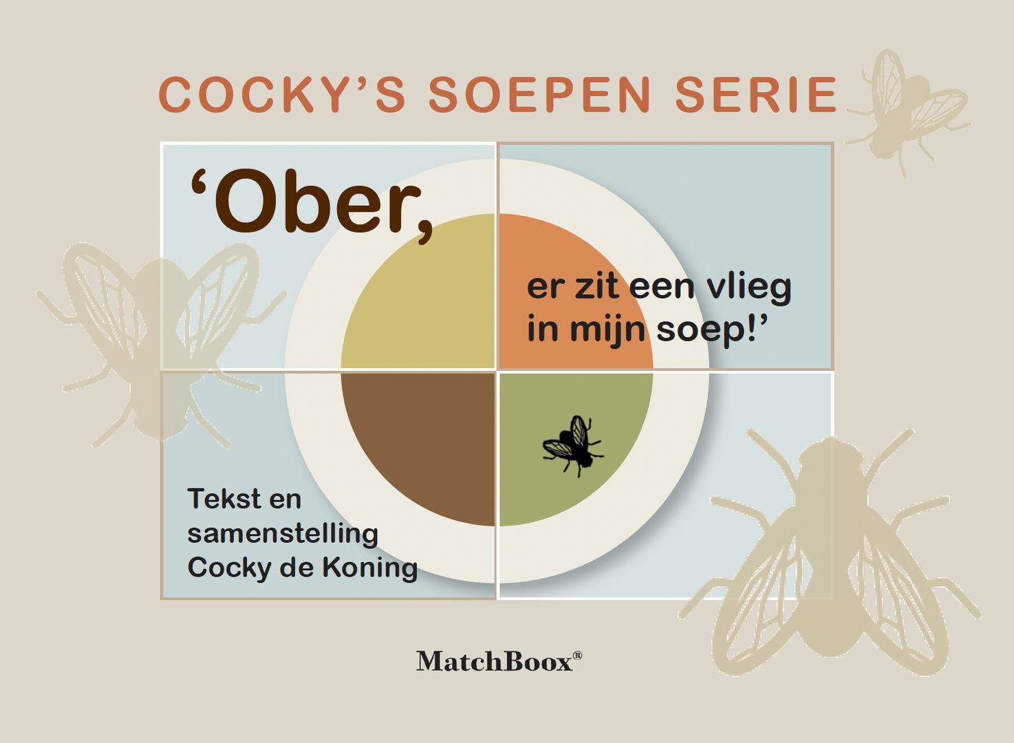 Overzicht van Cocky's Soepen Serie met MatchBoox-miniatuurboeken – MatchBoox productafbeelding 1