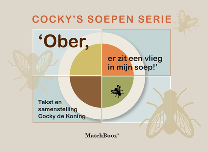Overzicht van Cocky's Soepen Serie met MatchBoox-miniatuurboeken