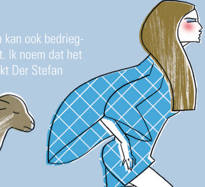 Inkijkpagina uit Daphne Deckers – Fantasieën, met tekst en originele illustraties (2)