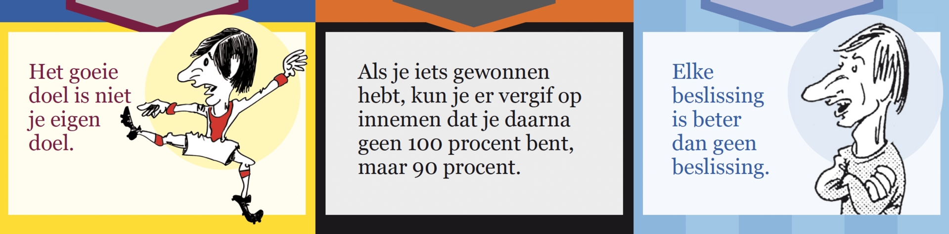 Inkijkpagina uit Dik Bruynesteyn tekeningen – Elk nadeel heb z'n voordeel, met tekst en originele illustraties – MatchBoox productafbeelding 3