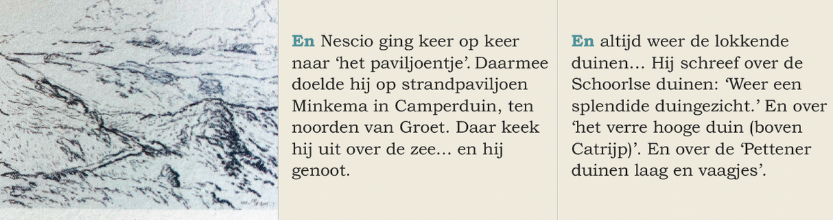 Inkijkpagina uit Nescio in Bergen Serie, MatchBoox-miniatuurboek – MatchBoox productafbeelding 3