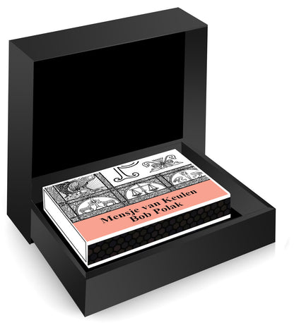 Inkijkpagina uit Dirk Wiarda illustraties – Propria Cures, met tekst en originele illustraties