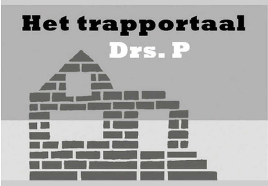 Omslag van Drs. P – Het trapportaal, handgemaakt MatchBoox-miniatuurboek – MatchBoox productafbeelding 1