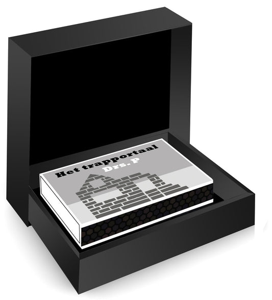 Drs. P – Het trapportaal in de luxe MatchBoox-geschenkdoos – MatchBoox miniatuurboek