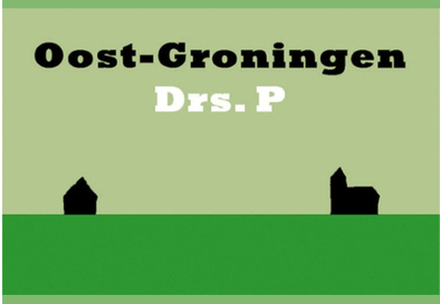 Omslag van Drs. P – Oost-Groningen, handgemaakt MatchBoox-miniatuurboek – MatchBoox productafbeelding