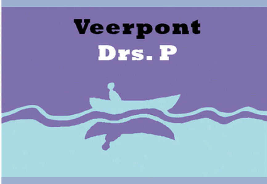 Omslag van Drs. P – Veerpont, handgemaakt MatchBoox-miniatuurboek – MatchBoox productafbeelding