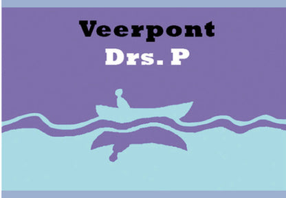 Omslag van Drs. P – Veerpont, handgemaakt MatchBoox-miniatuurboek
